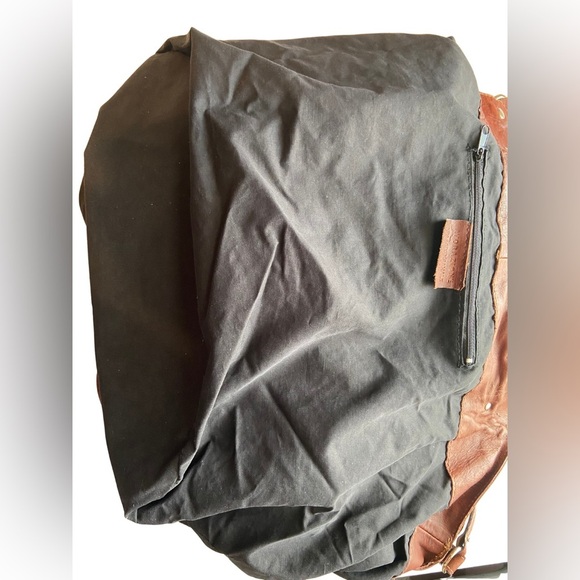 Vera Pelle Lavorazione Artigianale Italian Leather Tote Shoulder Bag Brown - Picture 10 of 10